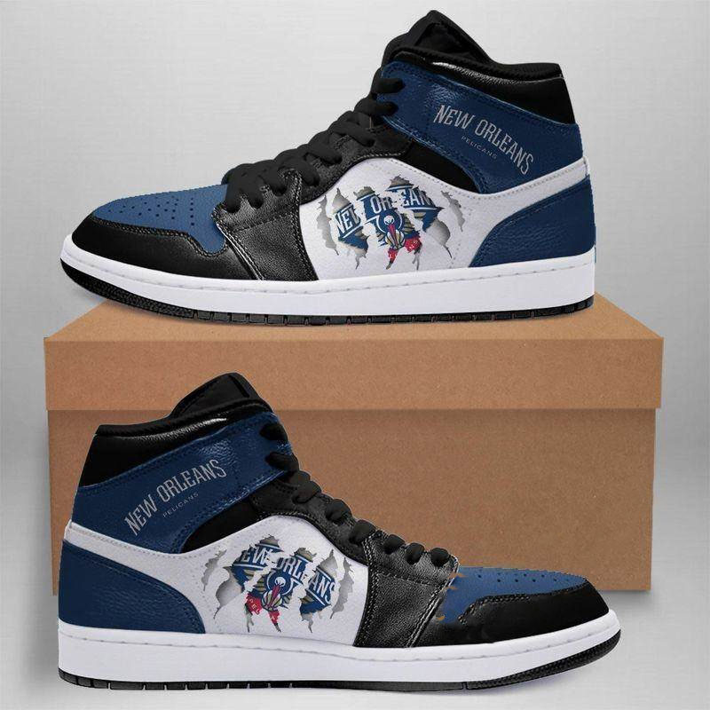 New Orleans Pelicans Nba Custom Air Jordan Shoes