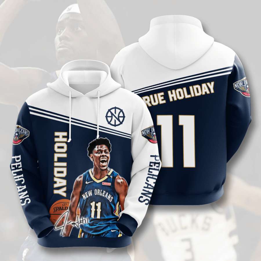 New Orleans Pelicans Custom Hoodie 3D
