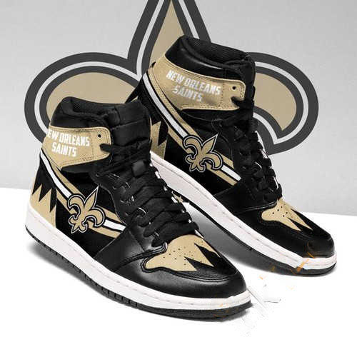 New Orleans Saints Custom Air Jordan Shoes