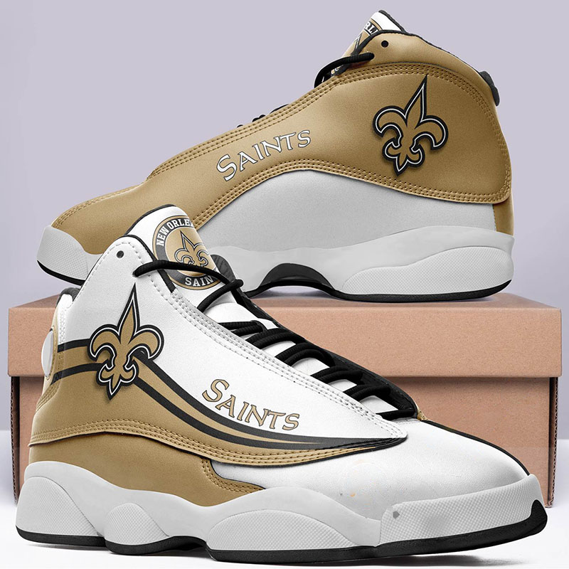 New Orleans Saints Logo Air Jordan Shoes 3 New Orleans Saints Logo Air Jordan Shoes