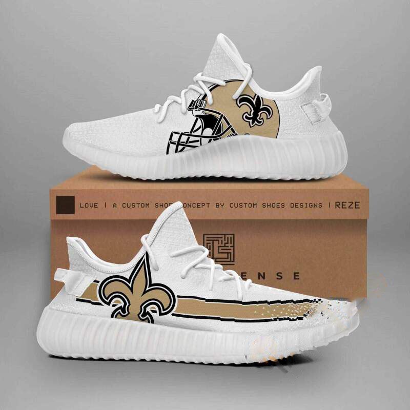 New Orleans Saints Nfl Teams Yeezy Boost 8 New Orleans Saints Nfl Teams Yeezy Boost