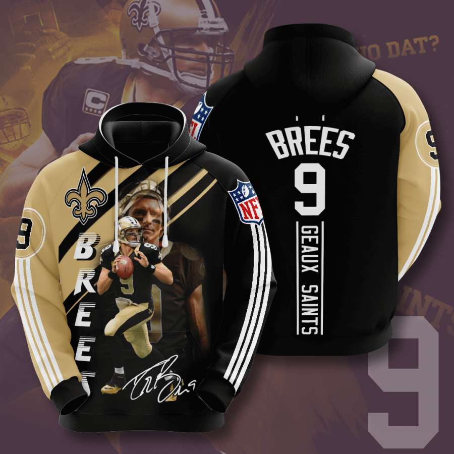 New Orleans Saints Custom Hoodie 3D