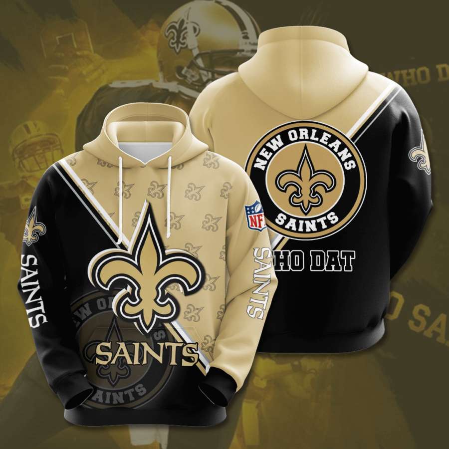 New Orleans Saints Custom Hoodie 3D 14 New Orleans Saints Custom Hoodie 3D