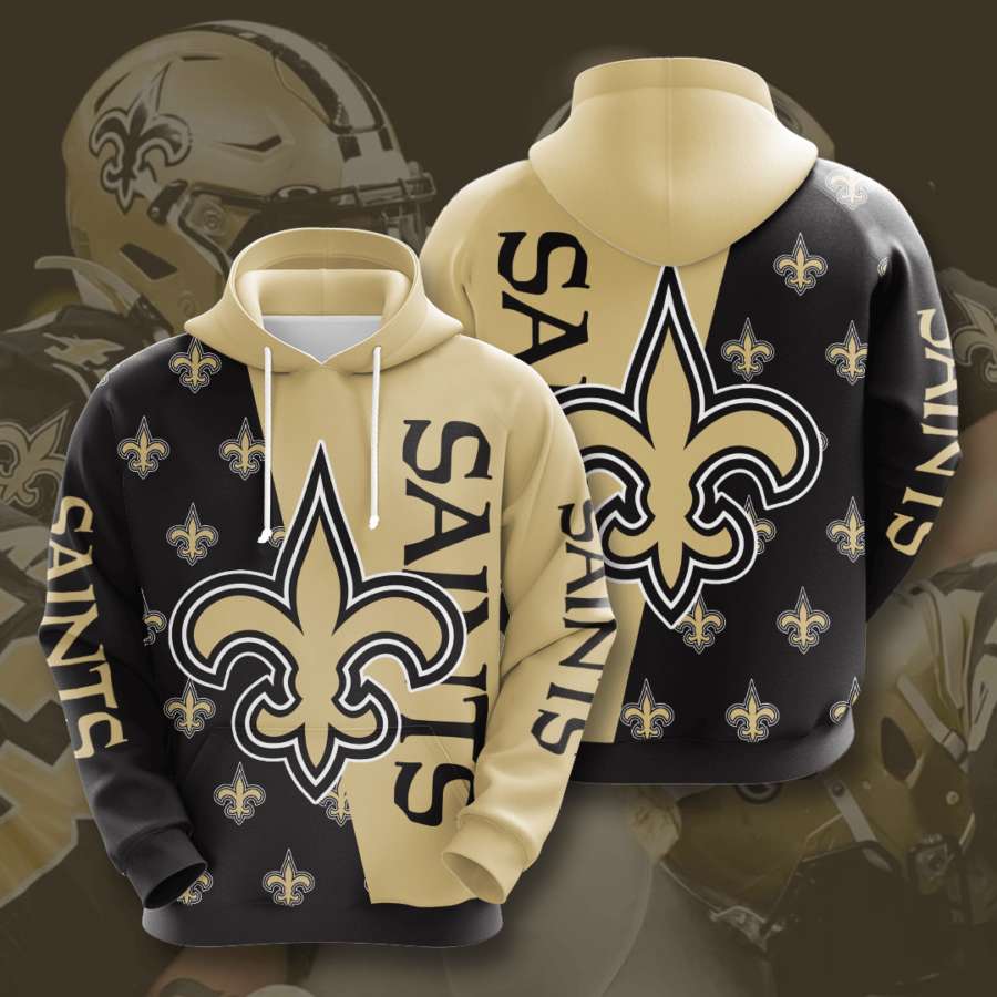 New Orleans Saints Custom Hoodie 3D 3 New Orleans Saints Custom Hoodie 3D