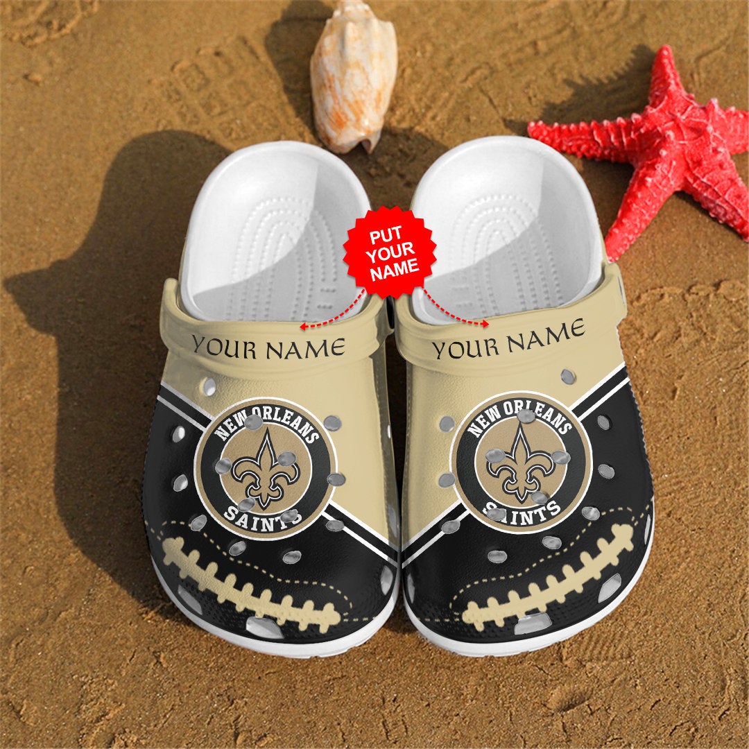 New Orleans Saints Personalized Custom For Nfl Fans Crocs Clog Shoes 4 New Orleans Saints Personalized Custom For Nfl Fans Crocs Clog Shoes