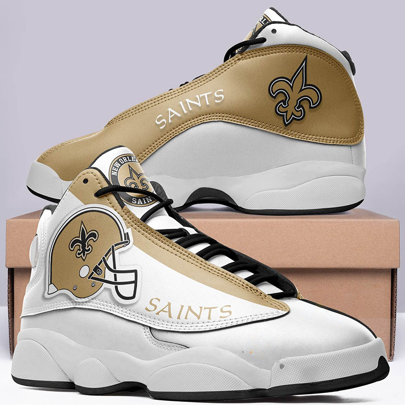 New Orleans Saints Team Logo Air Jordan Shoes