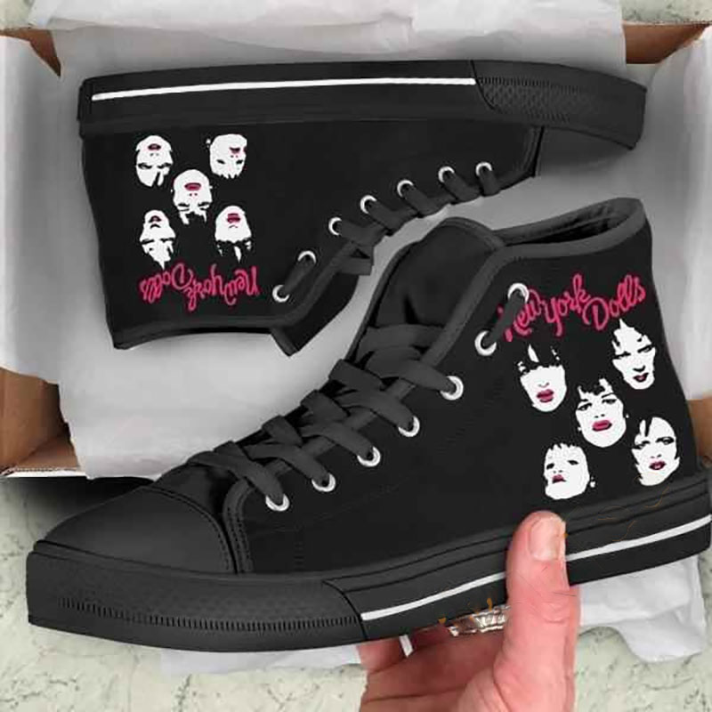 New York Dolls High Top Shoes