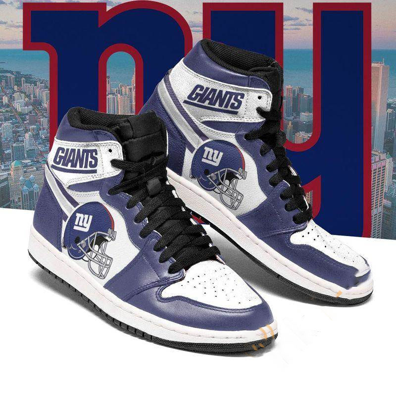 New York Giants Custom Sneaker Air Jordan Shoes