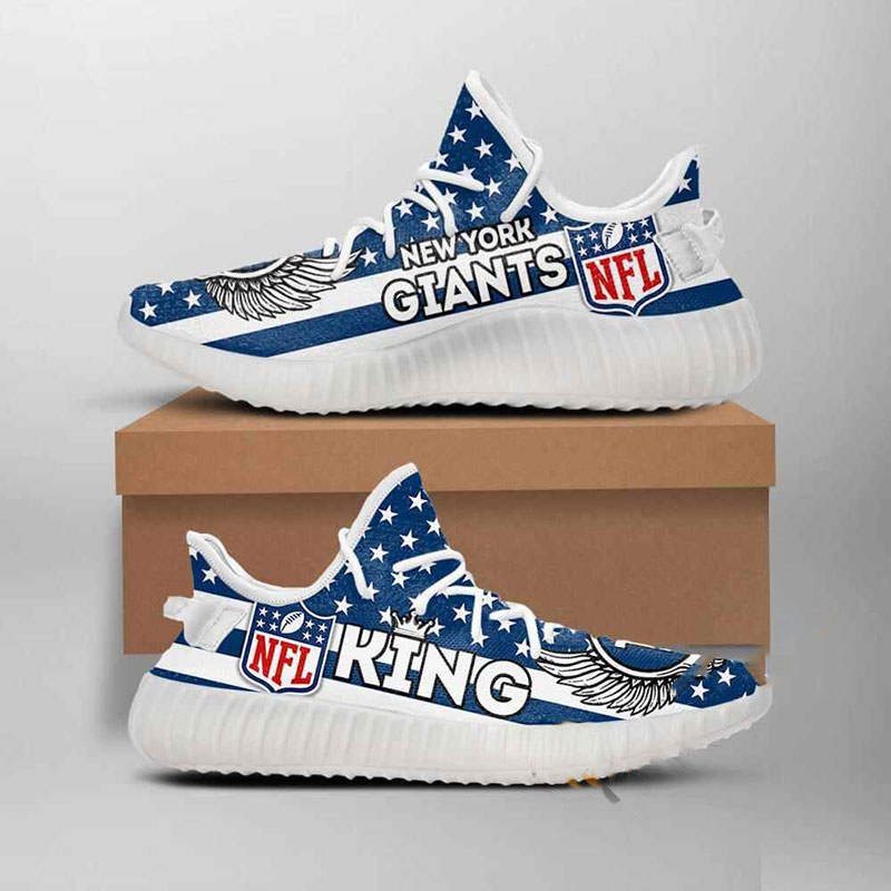 New York Giants King Nfl Yeezy Boost