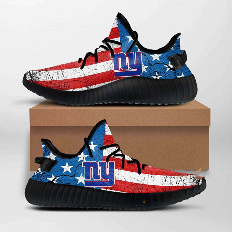New York Giants Nfl Custom Yeezy Boost