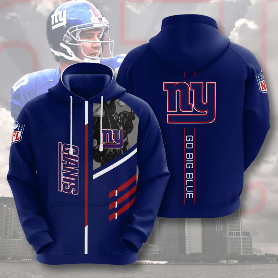 New York Giants Custom Hoodie 3D 1 New York Giants Custom Hoodie 3D