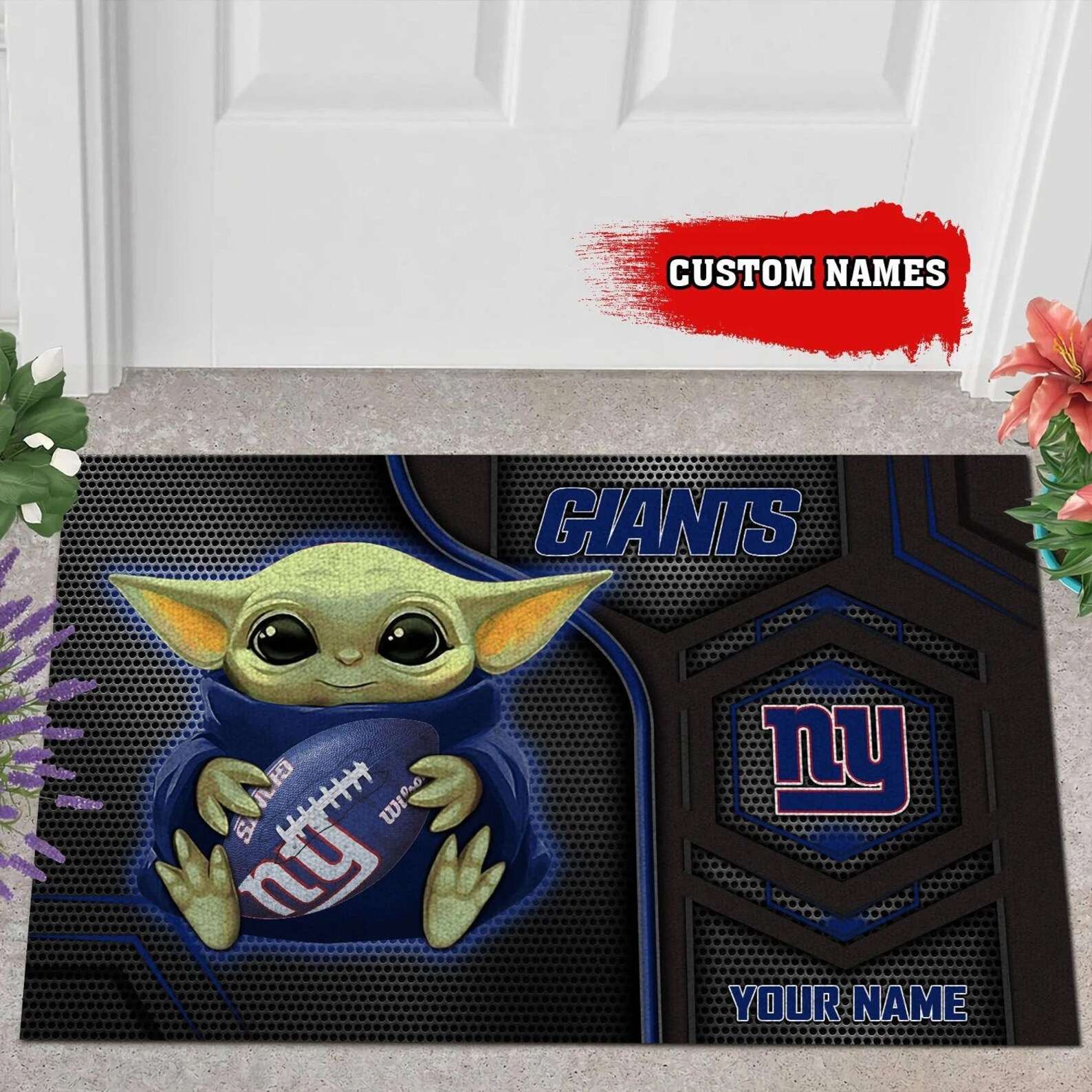 New York Giants Welcome Doormat 3 New York Giants Welcome Doormat