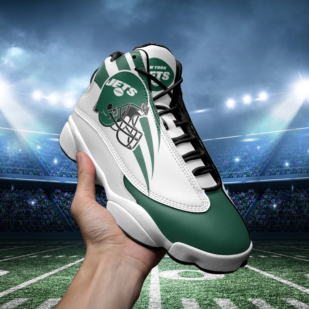 Unique New York Jets Air Jordan Shoes