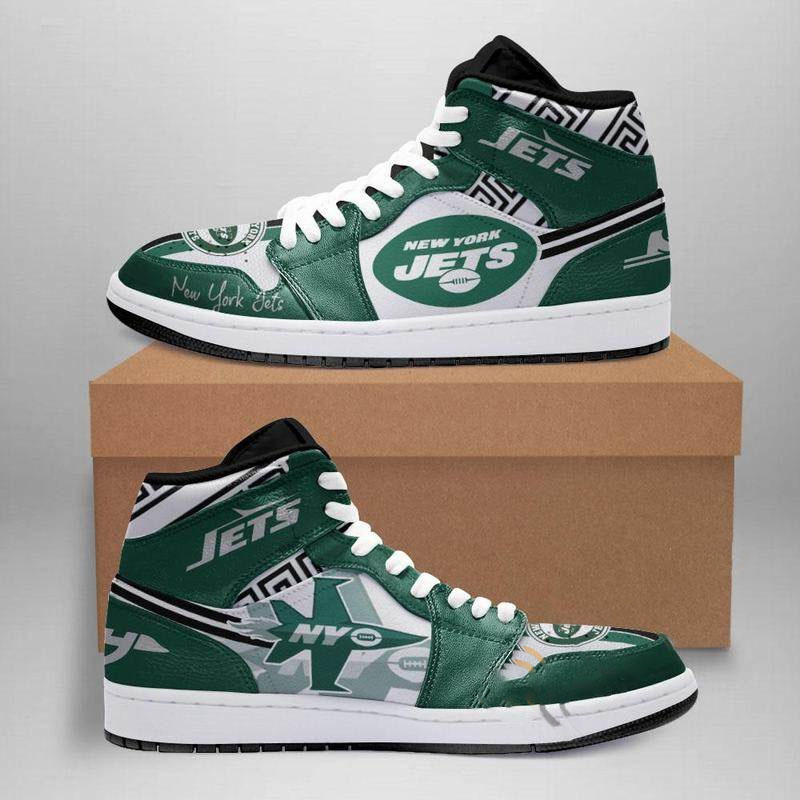 New York Jets Custom Air Jordan Shoes