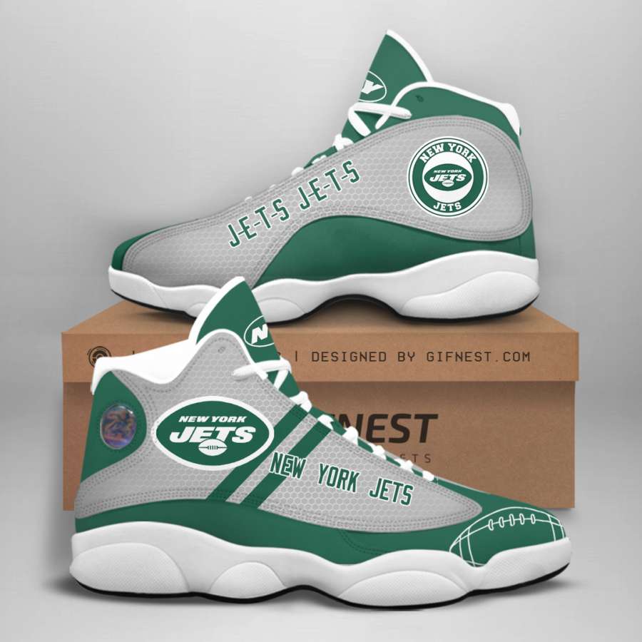 New York Jets Custom Air Jordan Shoes