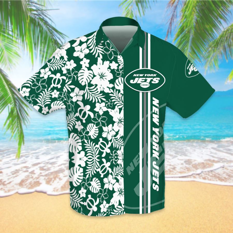 New York Jets Custom Hawaiian shirts 4 New York Jets Custom Hawaiian shirts