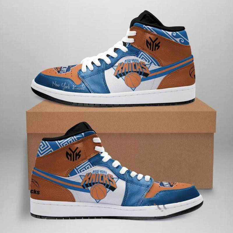 New York Knicks Custom Air Jordan Shoes 5 New York Knicks Custom Air Jordan Shoes