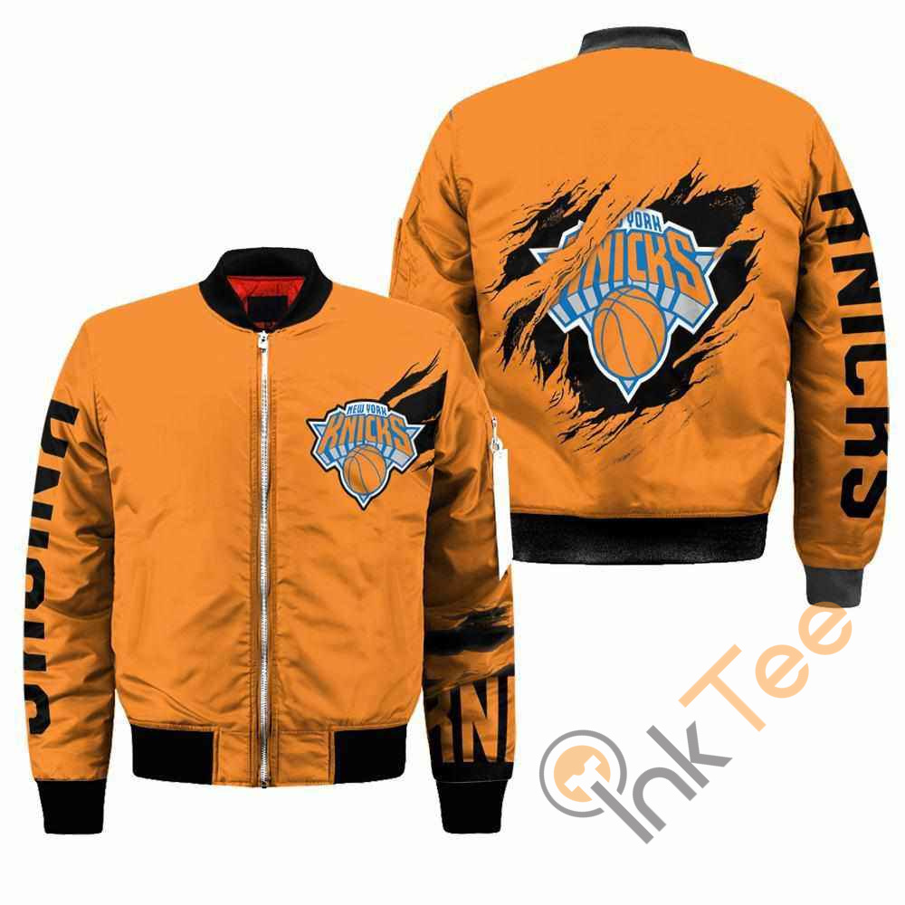 New York Knicks NBA Apparel Best Christmas Gift For Fans Bomber Jacket