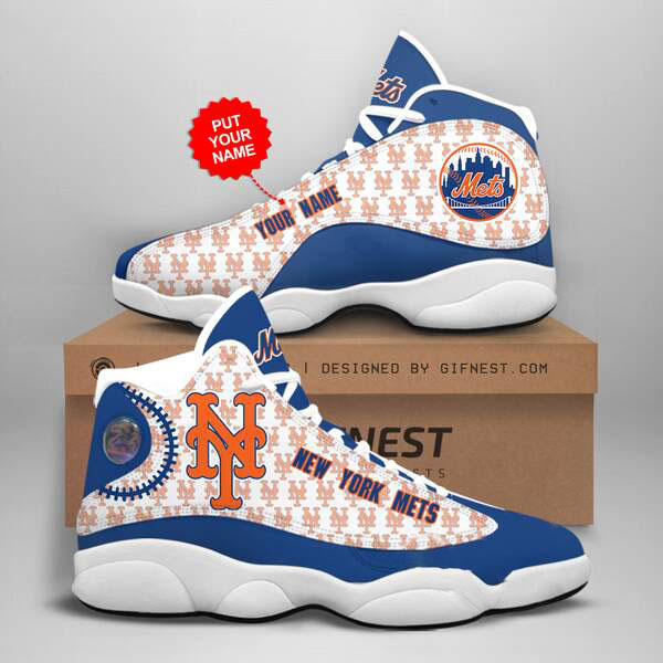New York Mets Custom Air Jordan Shoes 1 New York Mets Custom Air Jordan Shoes