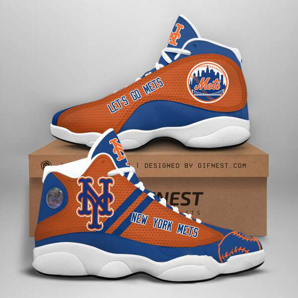 New York Mets Custom Air Jordan Shoes
