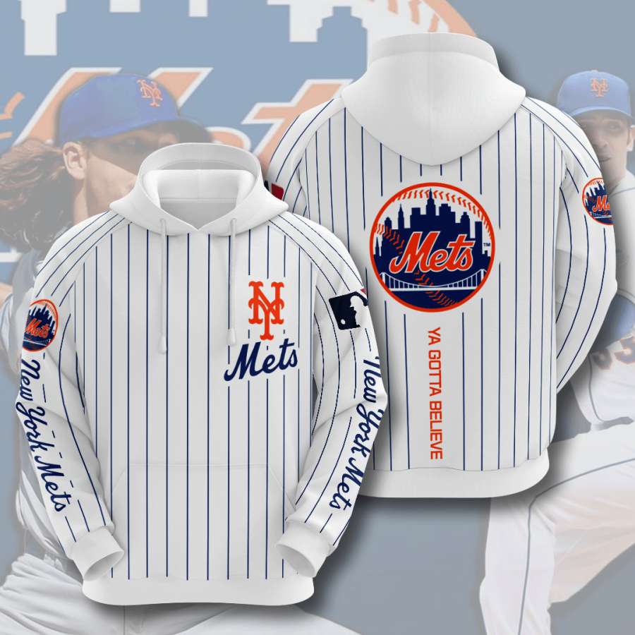 New York Mets Custom Hoodie 3D 4 New York Mets Custom Hoodie 3D