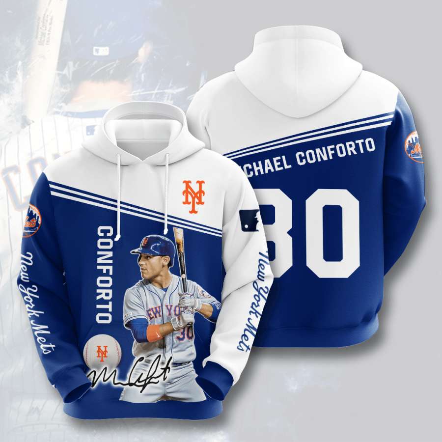 New York Mets Custom Hoodie 3D