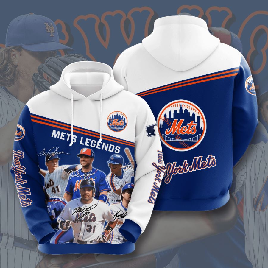 New York Mets Custom Hoodie 3D 5 New York Mets Custom Hoodie 3D