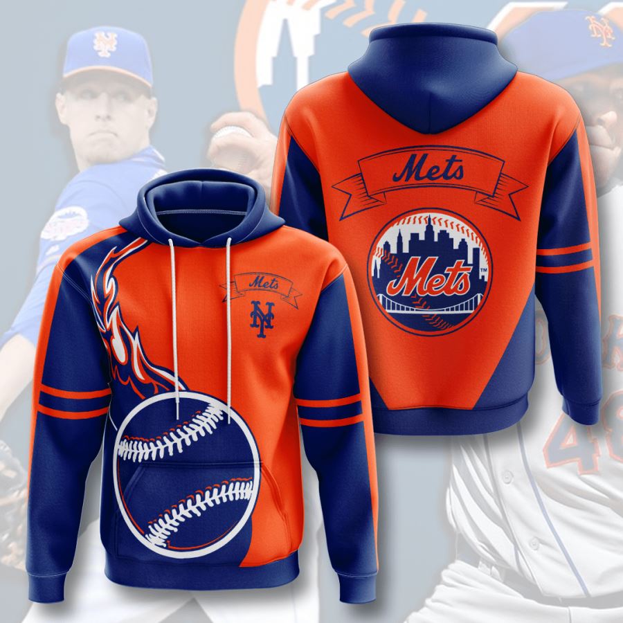 New York Mets Custom Hoodie 3D