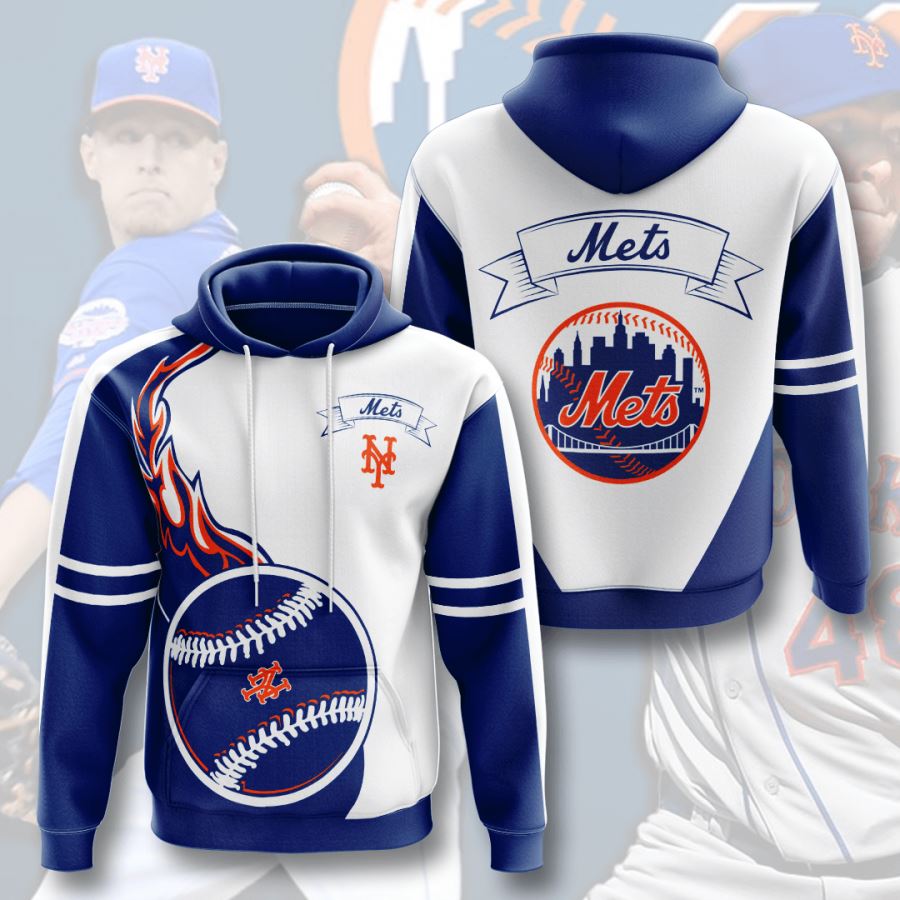New York Mets Custom Hoodie 3D 5 New York Mets Custom Hoodie 3D