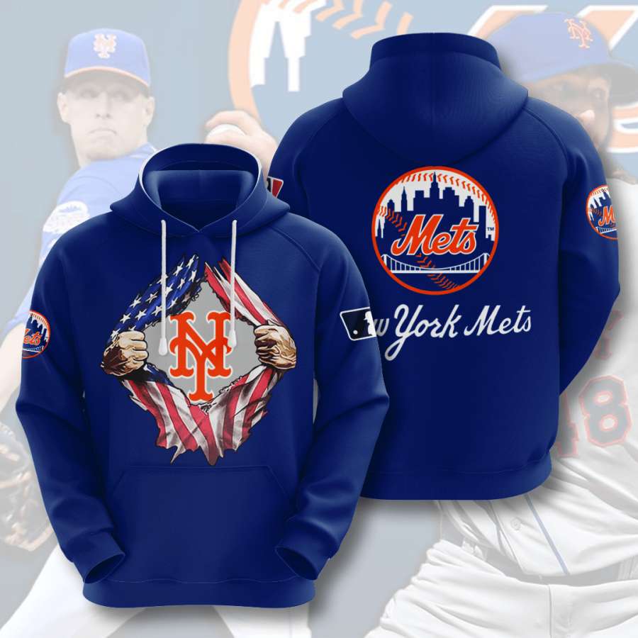New York Mets Custom Hoodie 3D 6 New York Mets Custom Hoodie 3D
