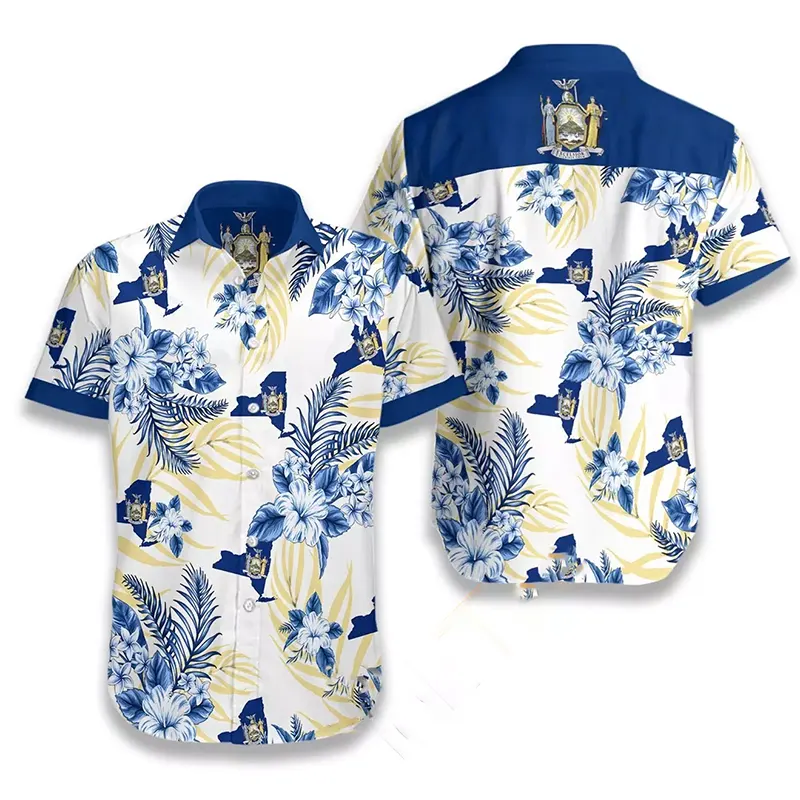 New York Proud Hawaiian shirts