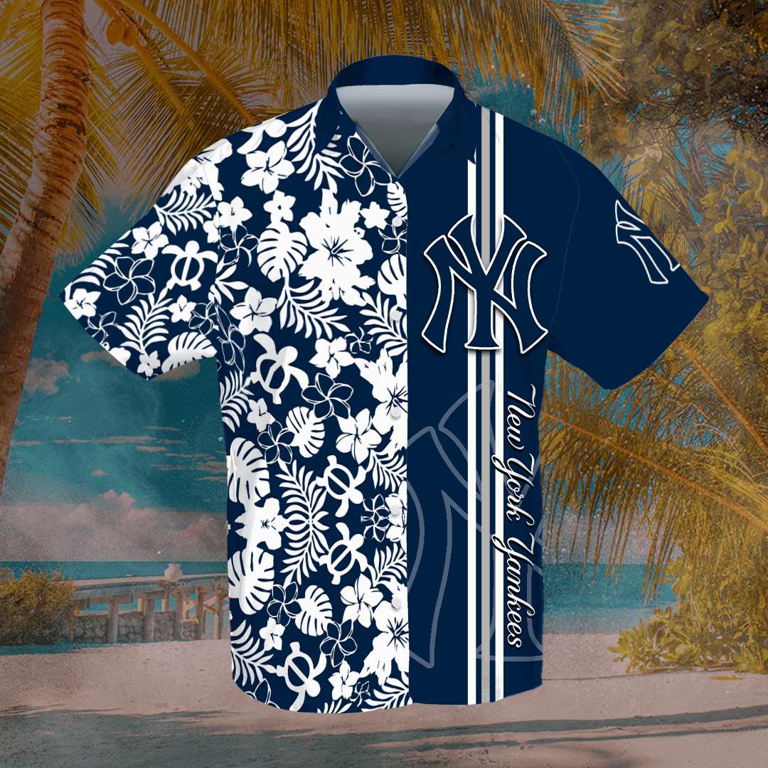 New York Yankees Custom Hawaiian shirts