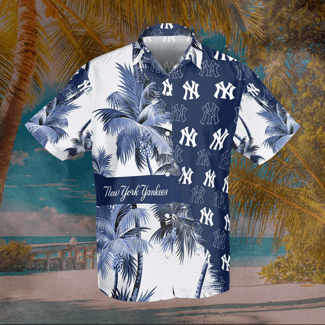 New York Yankees Custom Hawaiian shirts