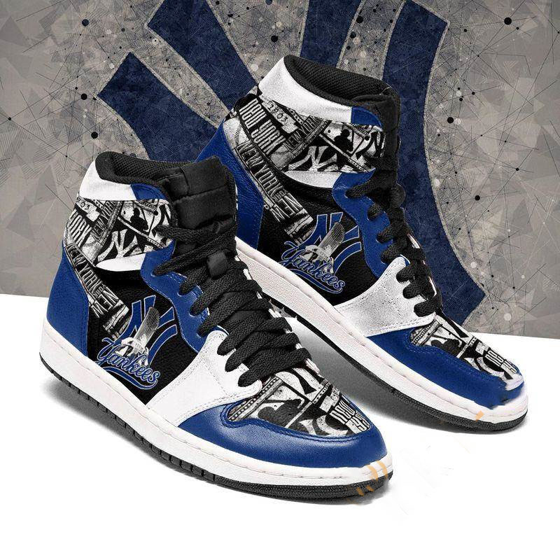 New York Yankees Custom Sneaker Air Jordan Shoes