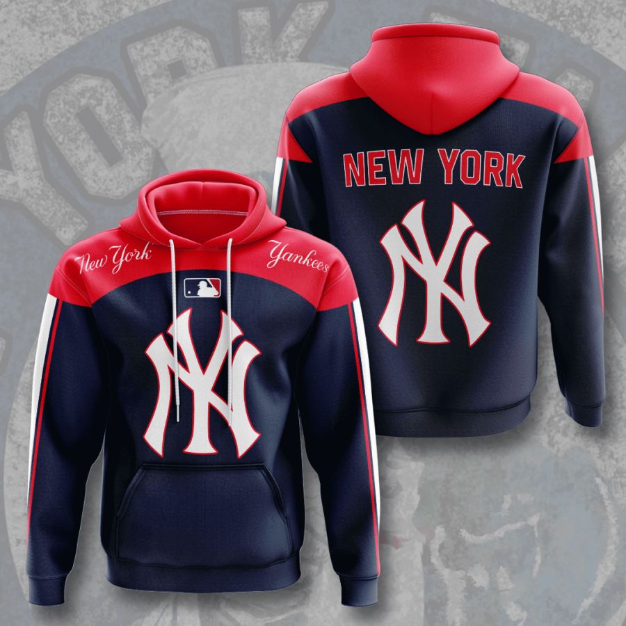 New York Yankees Custom Hoodie 3D 4 New York Yankees Custom Hoodie 3D
