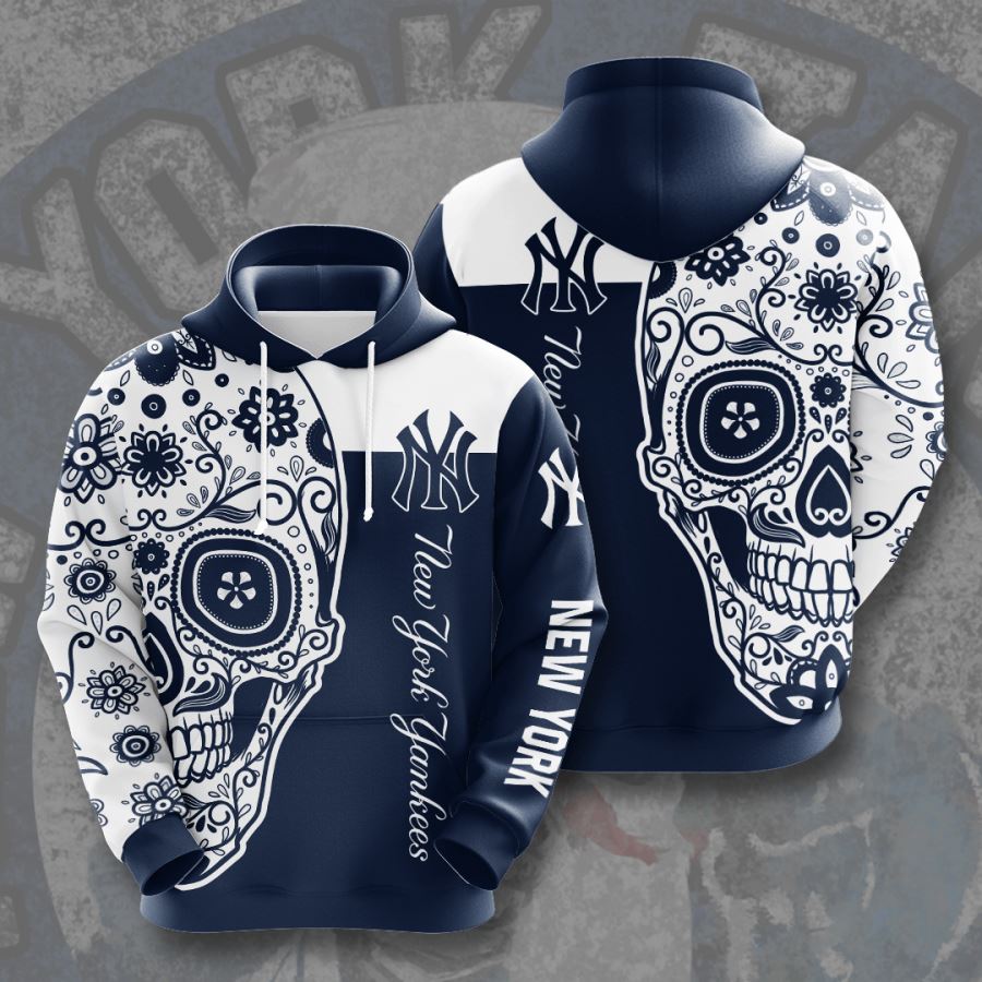 New York Yankees Custom Hoodie 3D 4 New York Yankees Custom Hoodie 3D