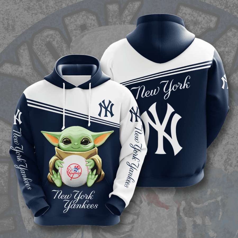 New York Yankees Custom Hoodie 3D