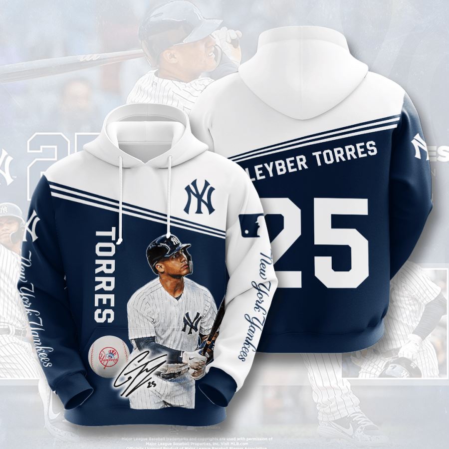 New York Yankees Custom Hoodie 3D 2 New York Yankees Custom Hoodie 3D