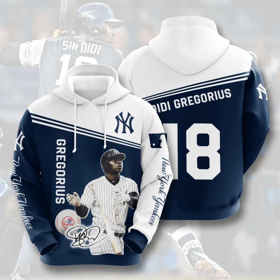 New York Yankees Custom Hoodie 3D