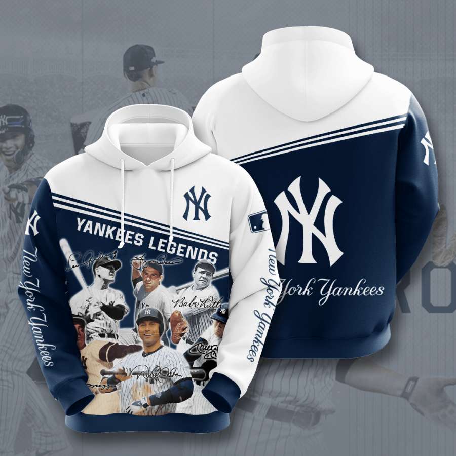 New York Yankees Custom Hoodie 3D