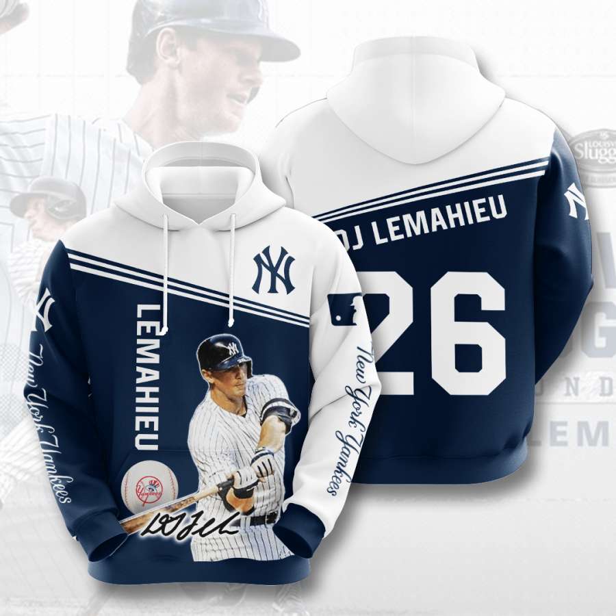 New York Yankees Custom Hoodie 3D