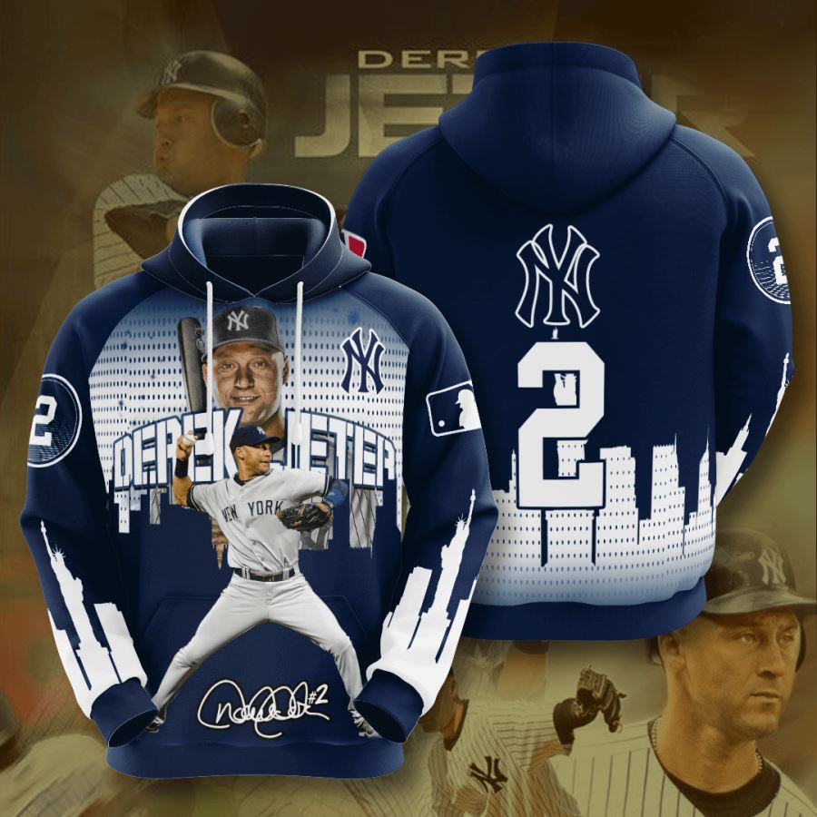 New York Yankees Custom Hoodie 3D 6 New York Yankees Custom Hoodie 3D