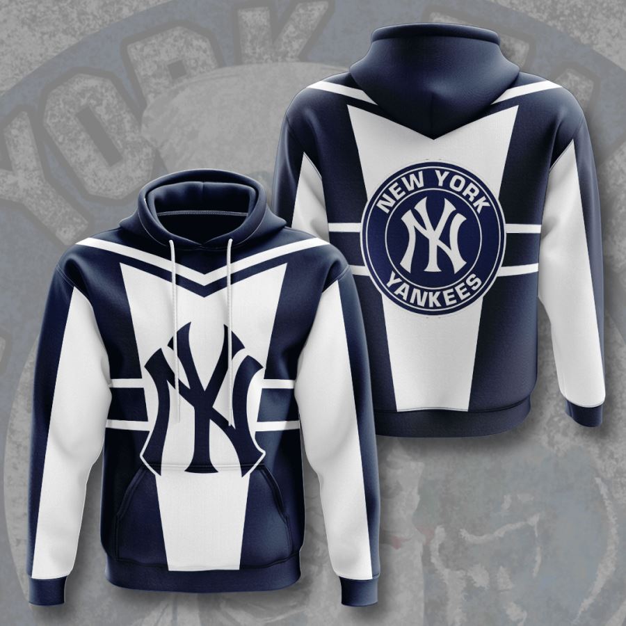 New York Yankees Custom Hoodie 3D 3 New York Yankees Custom Hoodie 3D