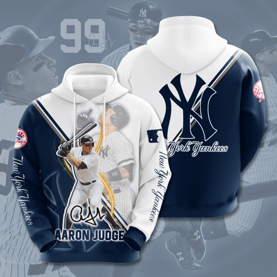 New York Yankees Custom Hoodie 3D