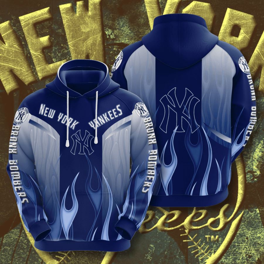 New York Yankees Custom Hoodie 3D 2 New York Yankees Custom Hoodie 3D