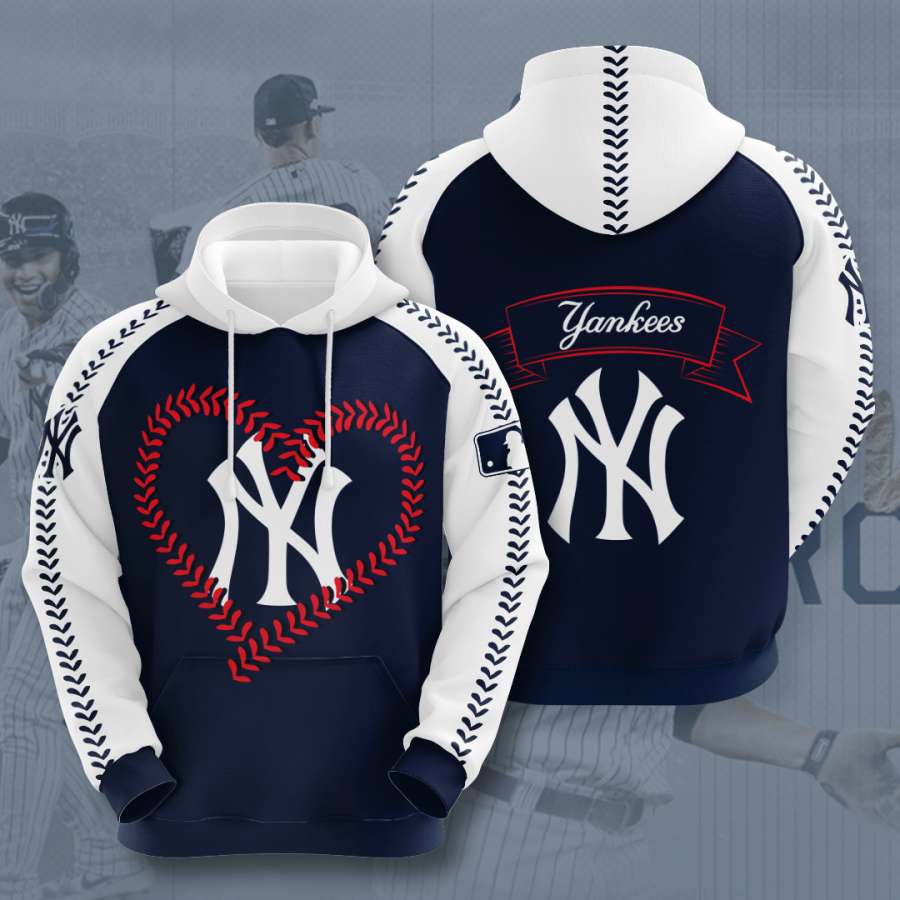 New York Yankees Custom Hoodie 3D 9 New York Yankees Custom Hoodie 3D