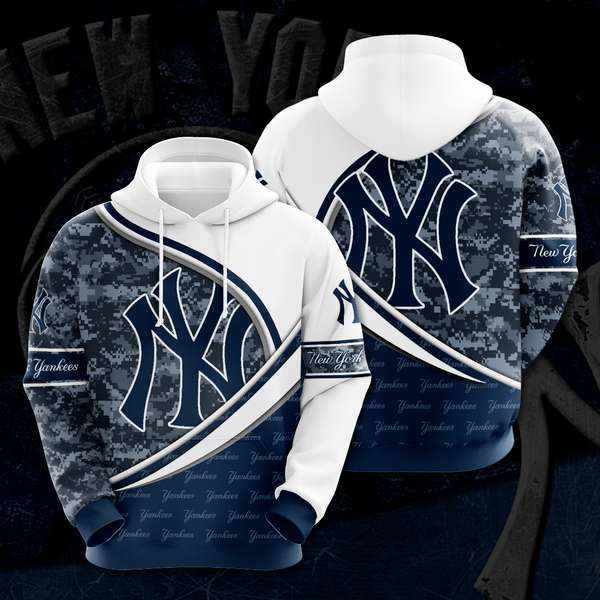 New York Yankees Custom Hoodie 3D 5 New York Yankees Custom Hoodie 3D