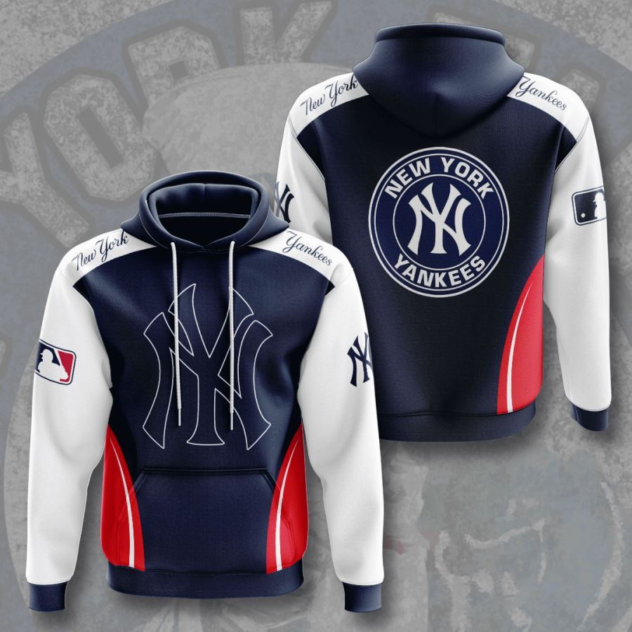 New York Yankees Custom Hoodie 3D