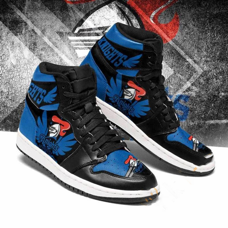 Newcastle Knights Nrl Football Custom Air Jordan Shoes