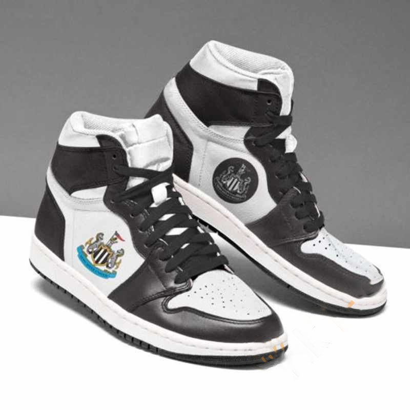 Newcastle United Custom Air Jordan Shoes 8 Newcastle United Custom Air Jordan Shoes
